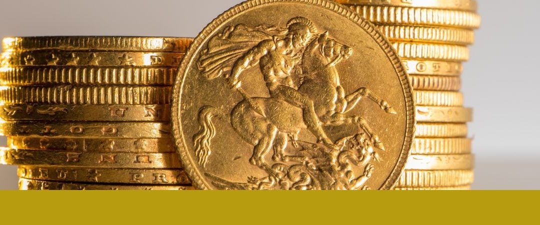 India Gold Sovereign George V Coins