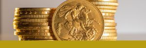 India Gold Sovereign George V Coins