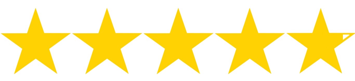 4.9 stars